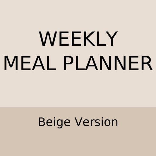 Meal Planner + Grocery List – Etsy Listing